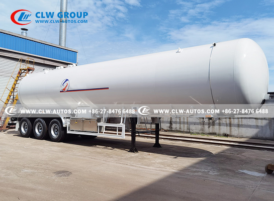 49.6CBM LP GAS Semi Trailer Propane Delivery Tanker Truck