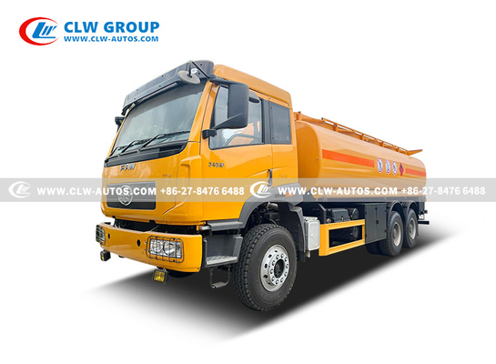 340HP FAW Fuel Transportation Truck Oil Dispenser Refilling Tanker