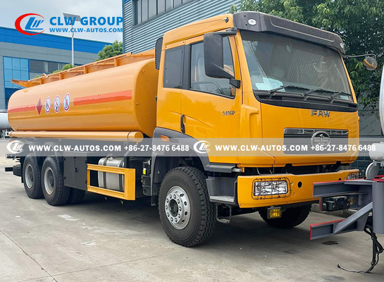 340HP FAW Fuel Transportation Truck Oil Dispenser Refilling Tanker