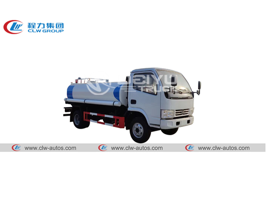 5000liters Stainless Steel Water Tank Truck Water Transportation Truck