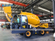 2.5cbm 2.5m3 Mobile Self Loading Concrete Mixer With 240 Degree Rotation Function