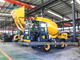2.5cbm 2.5m3 Mobile Self Loading Concrete Mixer With 240 Degree Rotation Function