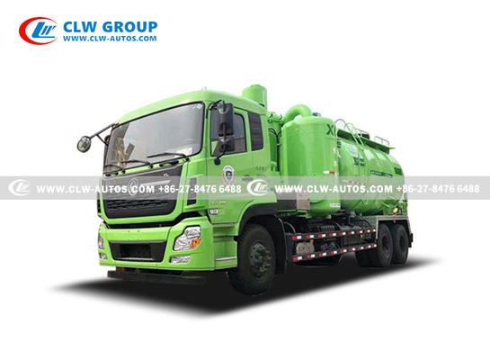 16 Ton Dust Material Transfer Tank Industrial Vacuum Truck