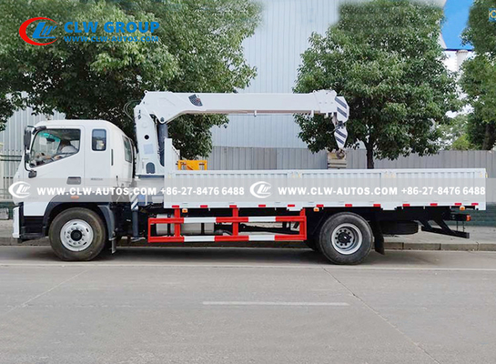 Foton 6ton Straight Arm Truck Mounted Crane Heavy Towing Working Arm Loading Truck