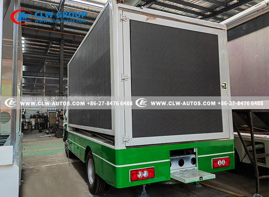 Foton LHD LED Advertising Mobile E-Poster Browsing Screen Truck