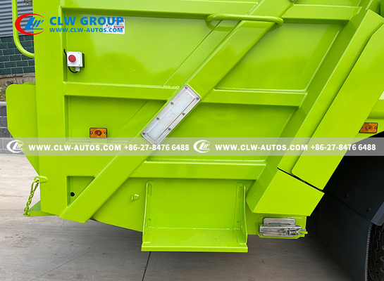 Shacman Rear Tipping Compressed Garbage Truck Customized 14cbm