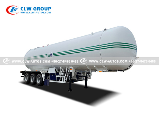 49.6CBM LPG Transport Tanker Propane Delivery Trailer