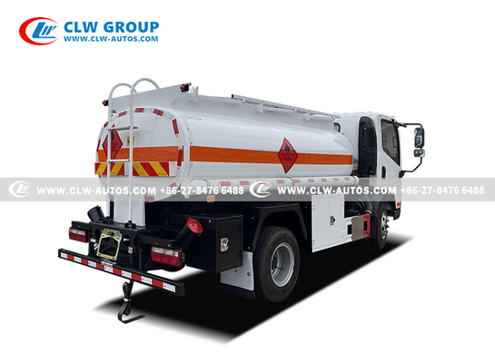 FAW J6F 5000 Liters Fuel Transportation Truck Corrosion Resistant Tank With Dispenser