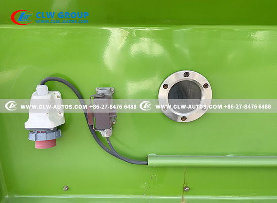 Dongfeng 12 CBM Street Cleaning Machinery Road Sweeper Debris Pick Up Mechanism