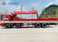 Dongfeng 16 Ton Truck Mounted Crane with Straight Boom Hydraulic Loaders