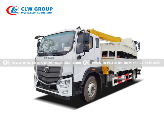 240HP 6.3ton Foton Hydraulic Crane Truck Maintenance Hoisting Crane