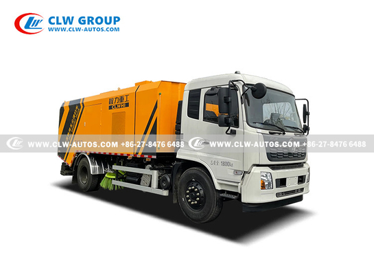 Dongfeng 14cbm Road Sweeper Truck Debris Collection Street Cleaning Machinery