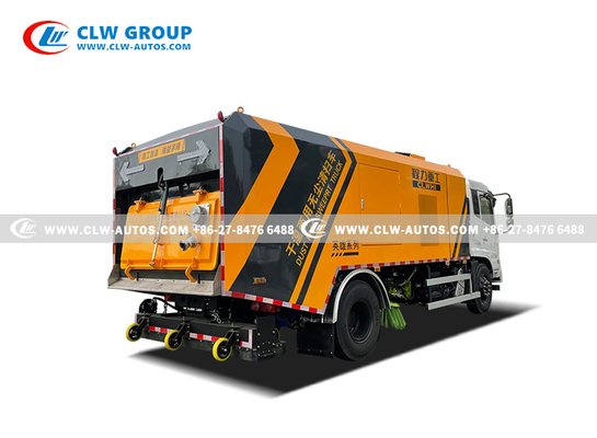 Dongfeng 14cbm Road Sweeper Truck Debris Collection Street Cleaning Machinery