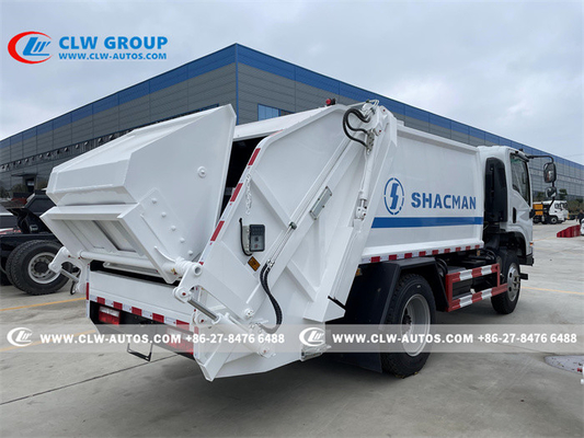 Shacman X9 8000liters 8-10cbm compression garbage truck