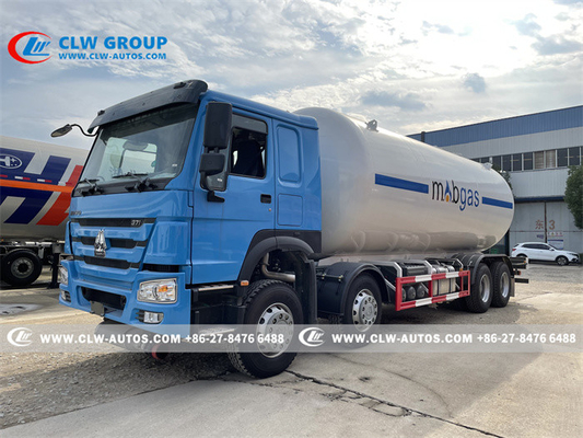 Sinotruk Howo 8x4 35.5cbm LPG Delivery Truck With Flow Meter