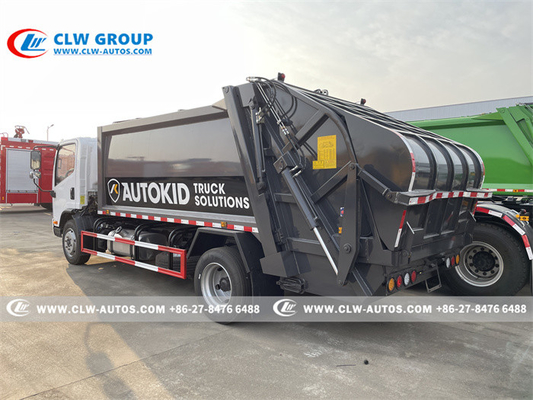 LHD FAW 4x2 140HP 8cbm 6T Compactor Garbage Truck