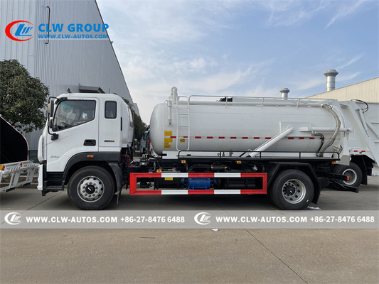 Foton 8000 Liters Vacuum Suction Septic Tank Truck