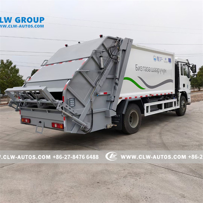 Shacman L3000 10000 liters Compactor Garbage Truck For  Trash Collection