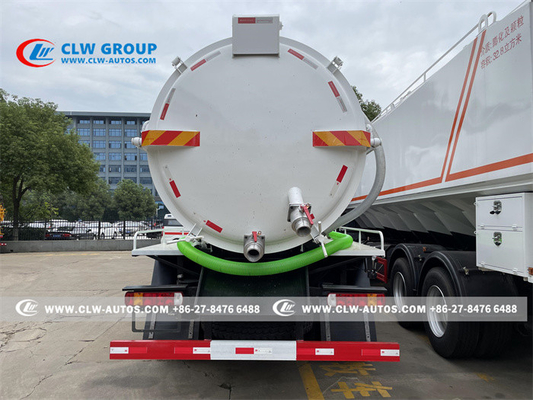 SINOTRUK HOWO 6x4 371HP 15000L Sewage Suction Truck