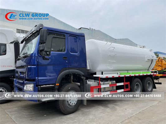 SINOTRUK HOWO 6x4 371HP 15000L Sewage Suction Truck