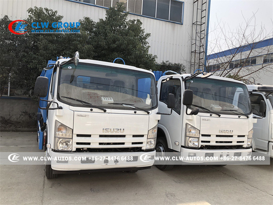 LHD 120HP ISUZU 6cbm 4X2 Compactor Garbage Truck