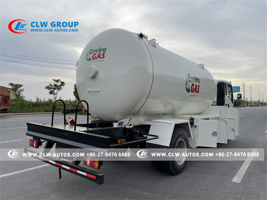 Howo 4X2 RHD 15000 Liters Bobtail Propane Truck With Dispenser