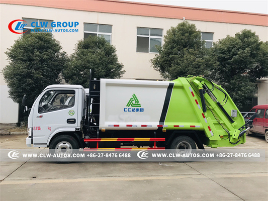 Dongfeng 4X2 6 wheels 5cbm Compression Garbage Truck