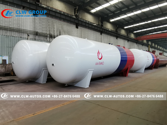 Diameter 2800mm 25T 50m3 Liquefied Petroleum Gas Tank