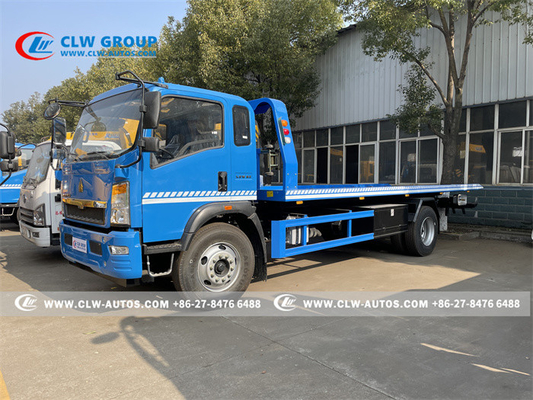 HOWO 4x2 3 Tons 5 Tons Platform Flatbed Towing Truck