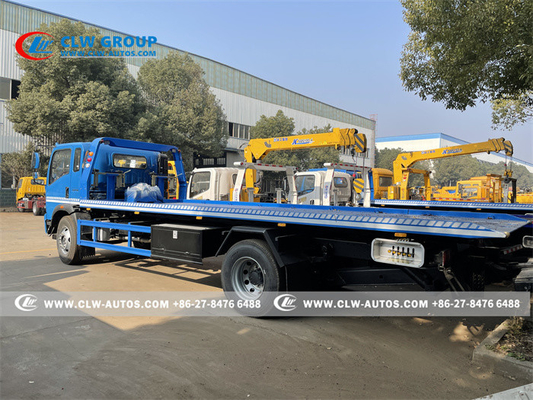 HOWO 4x2 3 Tons 5 Tons Platform Flatbed Towing Truck