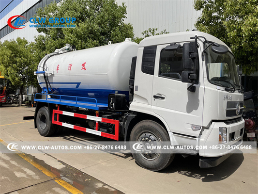 Dongfeng Kinrun 4x2 12000L Vacuum Sewage Suction Truck