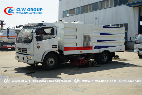 Dongfeng 9m3 Road Sweeper Truck With Cummins Engine