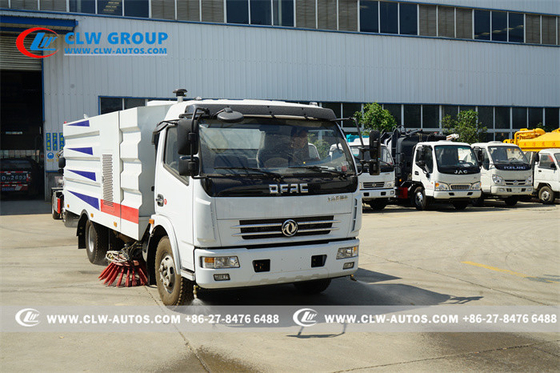 Dongfeng 9m3 Road Sweeper Truck With Cummins Engine