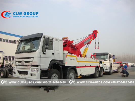 SINOTRUK HOWO 8X4 360 Degree Rotation Heavy Duty Tow Truck