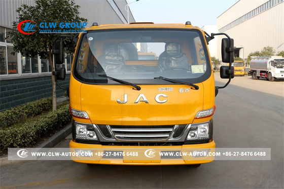 JAC 4X2 Flatbed Tow Truck With Q235A Carbon Steel Body