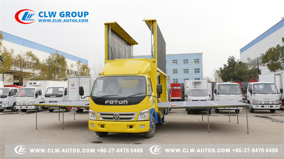 Foton 4X2 RHD LED Billboard Truck For Roadshow