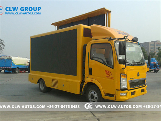 SINOTRUK HOWO 4X2 P4 P5 P6 P8 LED Advertising Truck