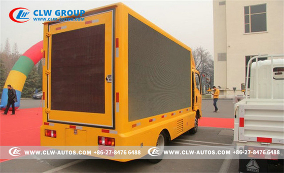 SINOTRUK HOWO 4X2 P4 P5 P6 P8 LED Advertising Truck