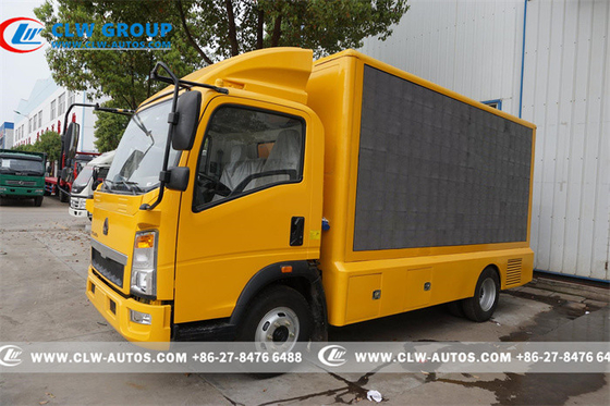 SINOTRUK HOWO 4X2 P4 P5 P6 P8 LED Advertising Truck