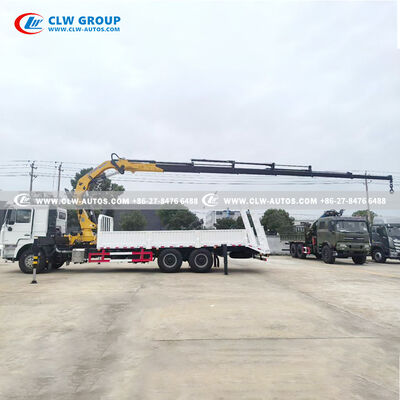 SHACMAN 6×4 Heavy-Duty 16-Ton Folding Boom Truck Mounted Crane with 360-Degree Rotation