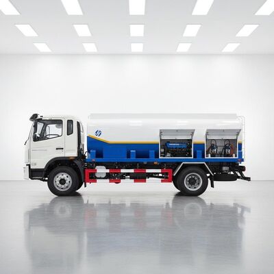 SINOTRUK HOWO CAFU 6000L Fuel Refueling Truck with Dual-Compartment Tank and YUNNEI YN4102 Diesel Engine