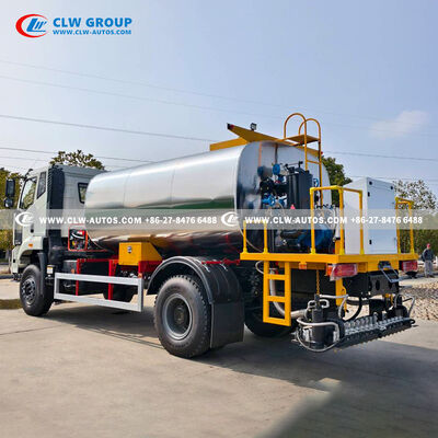 FAW J6L 10CBM Asphalt Distributor Truck with Computer-Controlled Spray Accuracy and RIELLO Burner for Flawless Road Construction