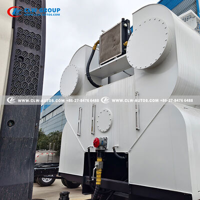 SINOTRUK HOWO 15T On-Site Mixed Explosive Truck with PLC-Based Automated Mixing and 360-Degree Rotating Hose Guide Boom