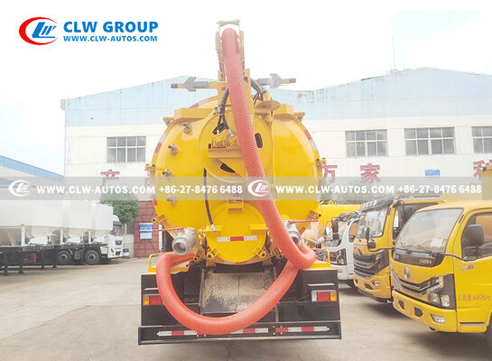 Isuzu 6x4 Sewer Cleaning Truck with 20 m³ Tank Capacity and Cold-Weather Resilience for Municipal Sanitation