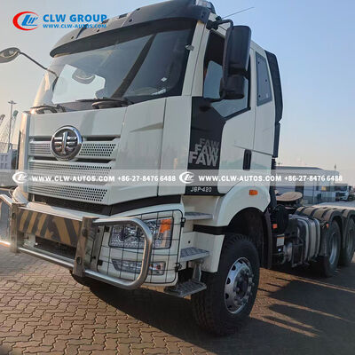 FAW J6P 6x4 Tractor Head with 420-550 HP Engine and Air-Suspended Sleeper Cab for Heavy-Duty Prime Mover Applications