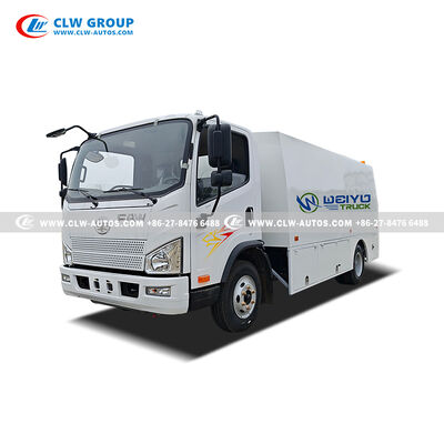 FAW Tiger VH 6000L CAFU Fuel Delivery Truck with Dual Independent Refueling Systems and Comprehensive Safety Technologies