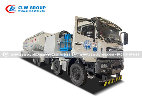 Dongfeng Aircraft Refueling Tank Trailer with 20,000-45,000L Capacity, Dual-Stage API 1581 Filtration, and Hydraulic Lifting Platform