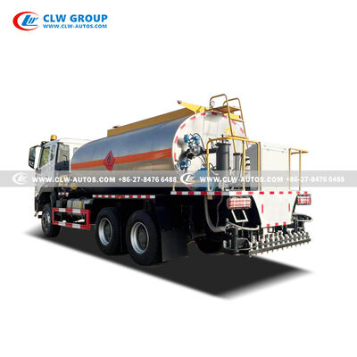 Sinotruk HOWO 6x4 NX Asphalt Sprayer Truck with 15,000L Capacity, 371HP Diesel Engine, and Intelligent Spraying Control