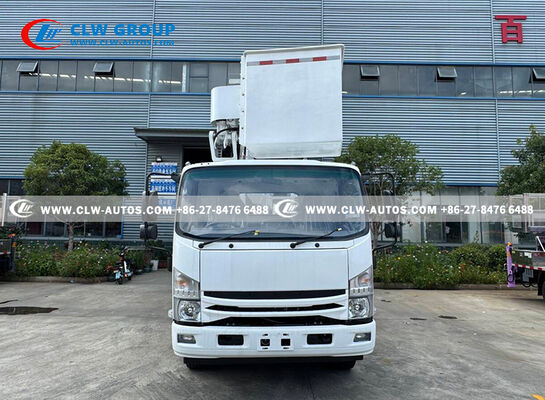 Isuzu KV100 4x2 15-Meter Straight Boom Aerial Work Platform with 200kg Insulated Bucket