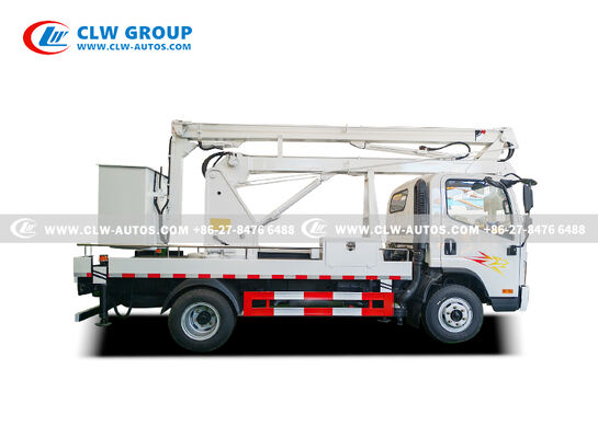 FAW Jiefang 16m Articulated Aerial Work Platform with 600V Insulated Bucket and 4x2 Chassis for Electrical Maintenance